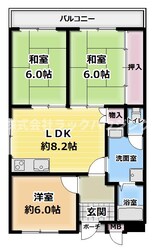 グラシエール門真の物件間取画像